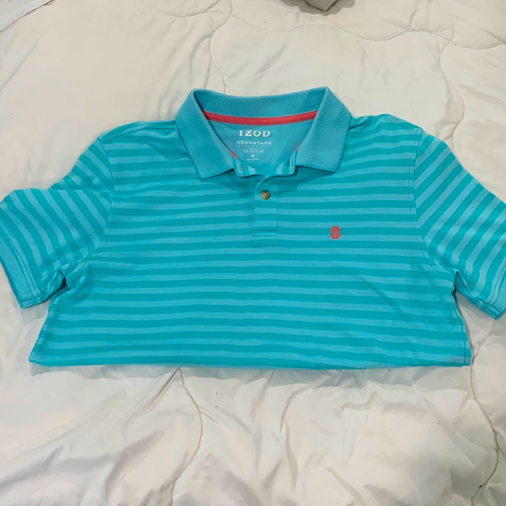 IZOD MEN POLO SHIRT SZ MEDIUM